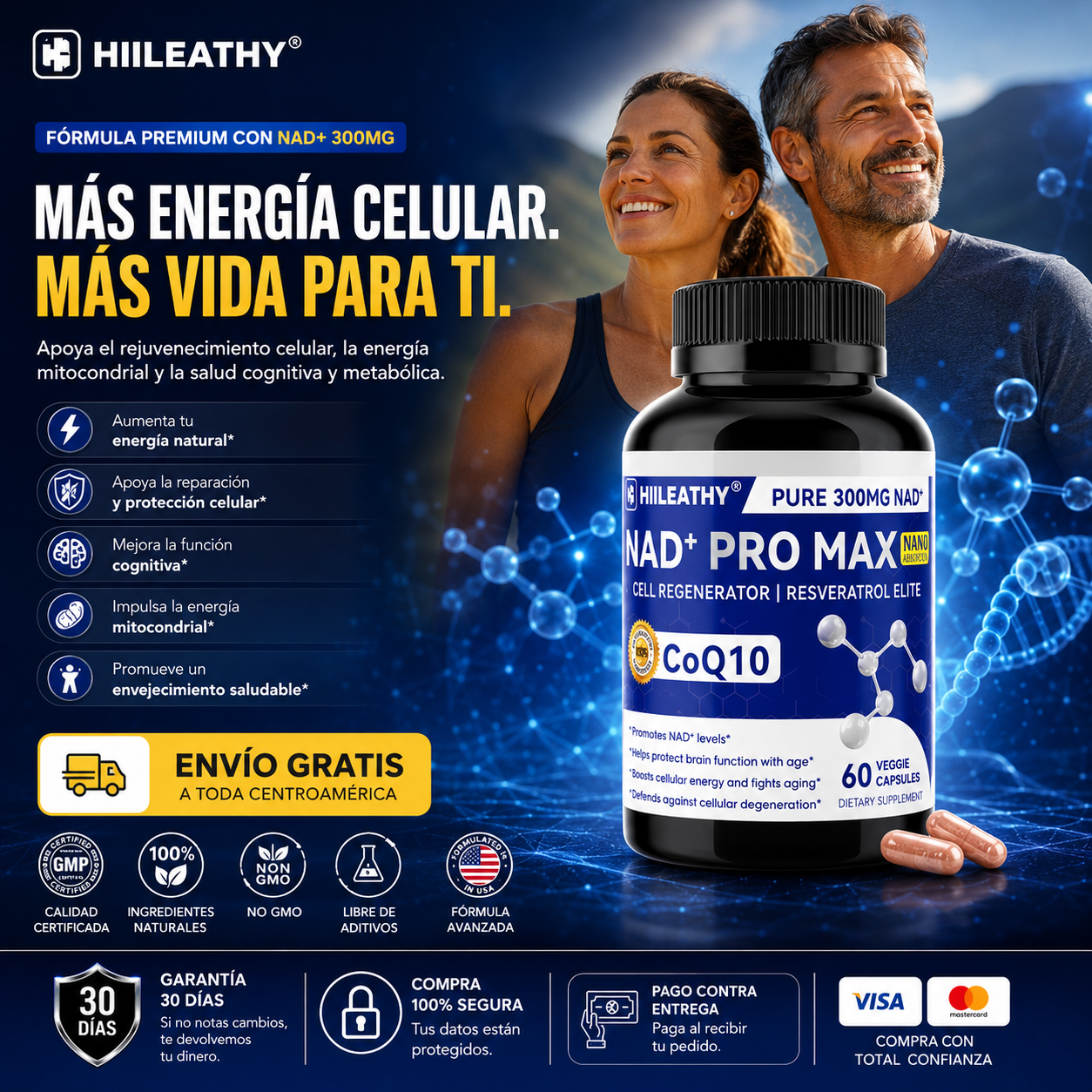 NAD+ PRO MAX | Ciencia Para Sentirte Más Joven