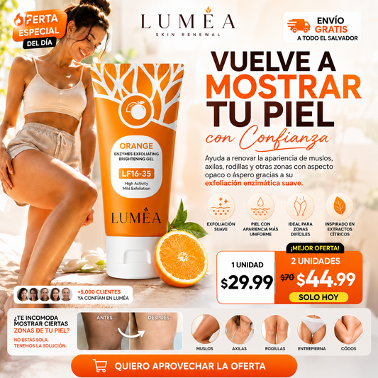Gel Exfoliante para Zonas Oscuras: Piel Más Suave, Luminosa y Uniforme