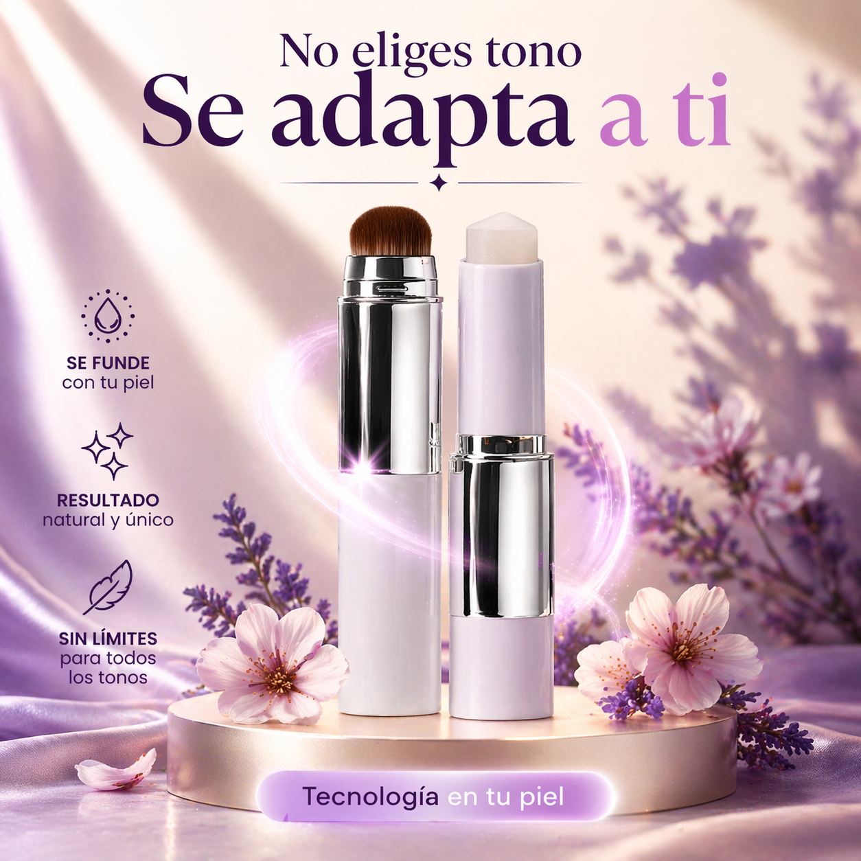 OFERTA ESPECIAL HOY (2x1) - Brochas mágicas 2 en 1 que se adaptan a tu tono de piel