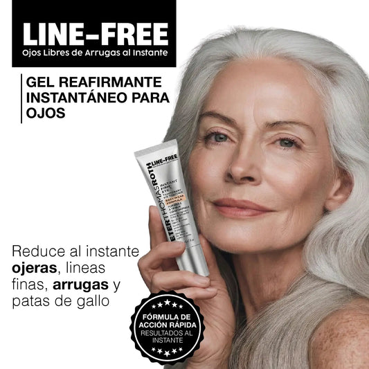 LINE-FREE | TENSOR TEMPORAL + BRUSH GRATIS| OJOS LIBRES DE ARRUGAS AL INSTANTE
