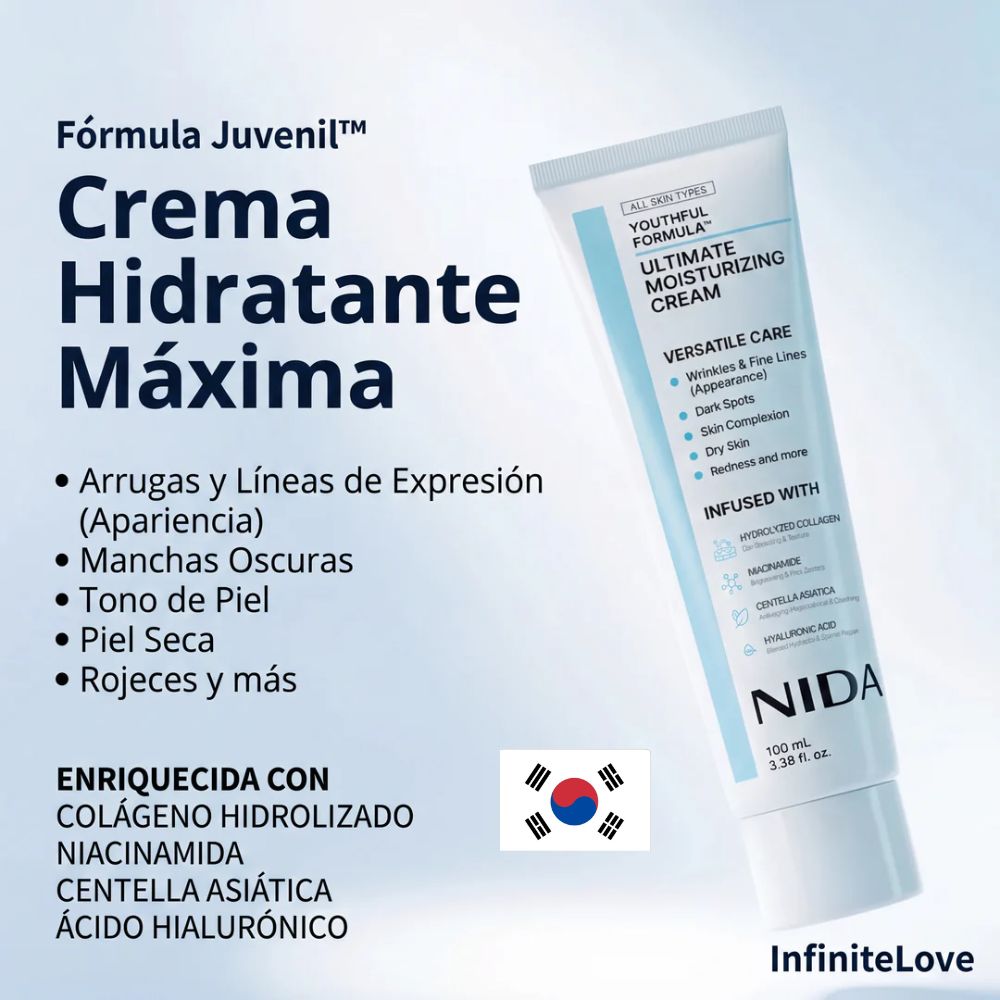 Nida|Crema Facial Rejuvenecedora Coreana