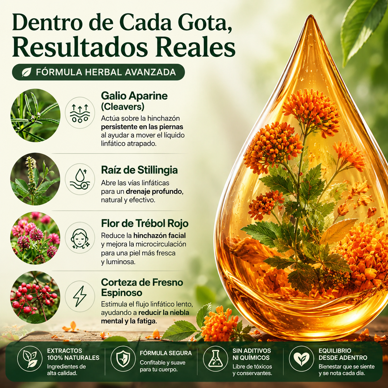Lymphoria®|Poderosas Gotas de drenaje linfático