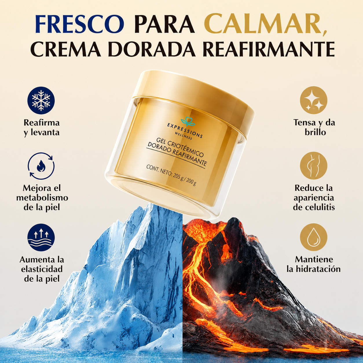 SKIN SCULPTING REAFIRMA PIEL FLÁCIDA Y REDUCE CELULITIS