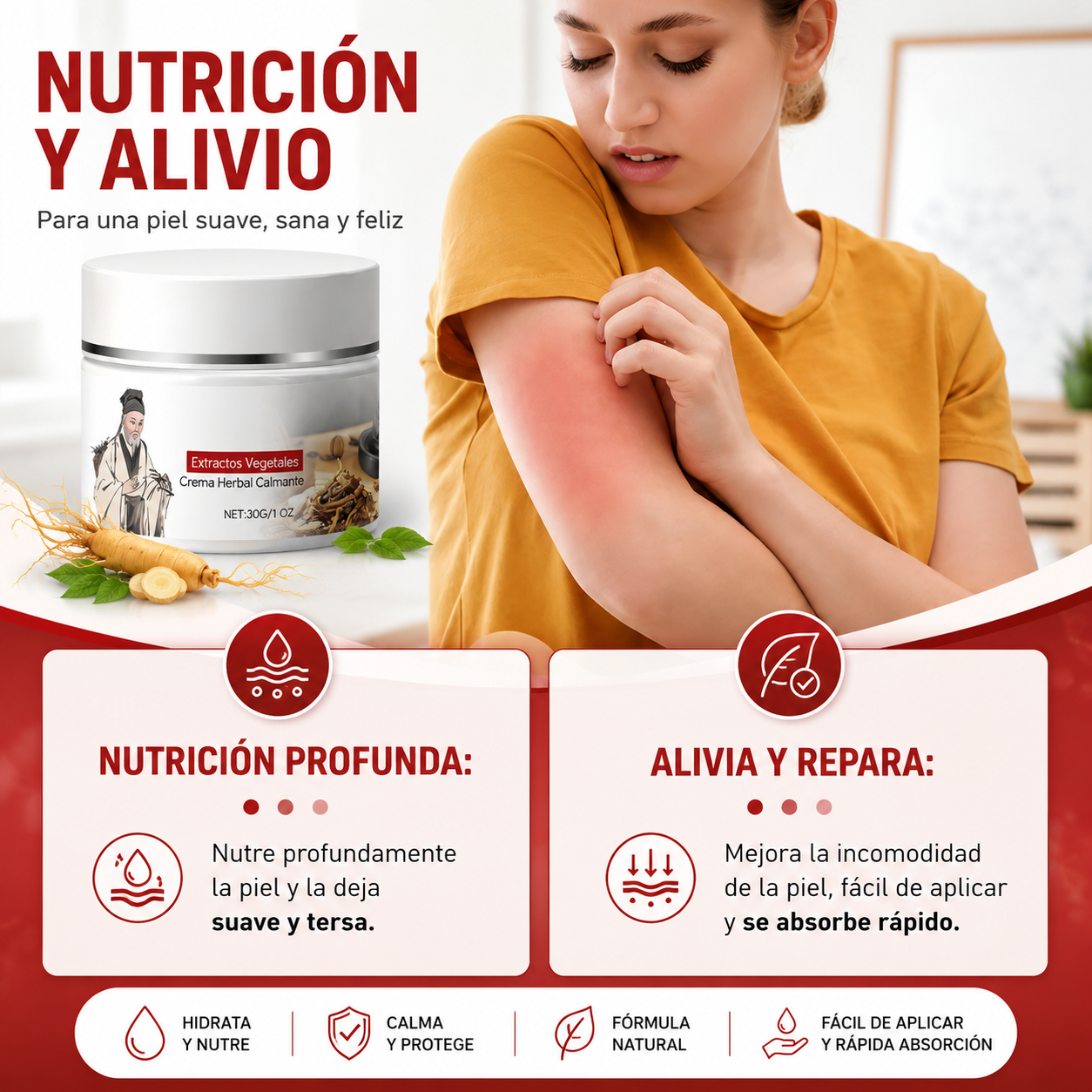 CREMA CORPORAL SANNUO ALIVIO RÁPIDO