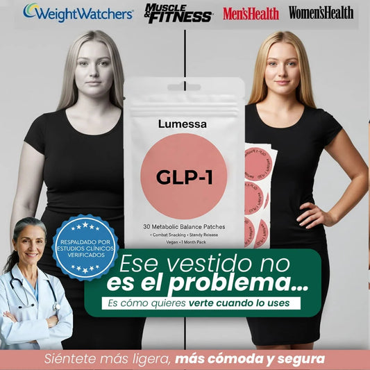 PARCHES LUMESSA CON GLP-1 | ADELGAZA SIN DIETAS